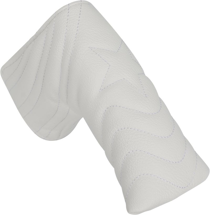 PONADA 4pcs or 1pc Golf Club Head Covers for Woods, Driver, Fairway, Hybrid – Premium PU Leather with Interchangeable Tags & Magnetic Blade and Mallet Putter Covers - Image 1